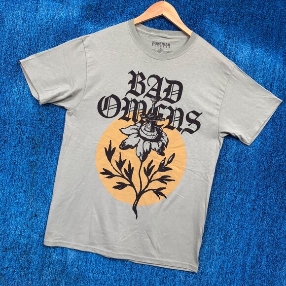 Bad Omens Ceromony Of Roses Green Rock T-Shirt Size Medium - Picture 3 of 4